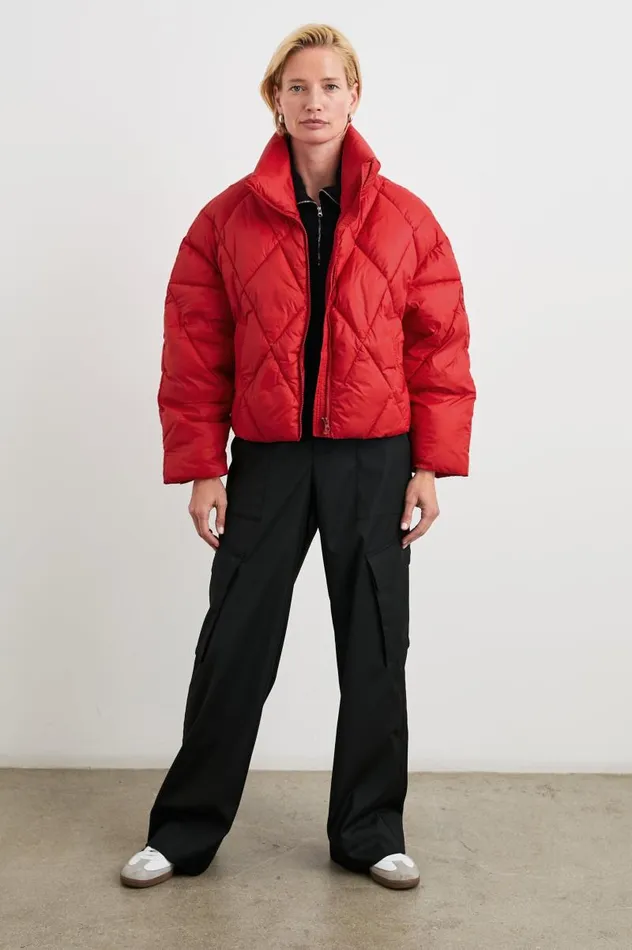 Rails Jackets and Coats Women SUMMIT JACKET Scarlet
