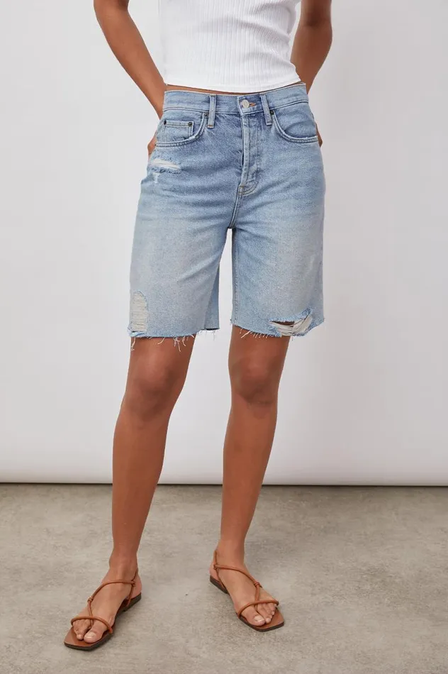 Rails Pants and Shorts Women BEACHWOOD SHORT Light Vintage Distress