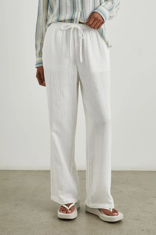Rails Pants and Shorts Women EMMIE PANT Gauze White