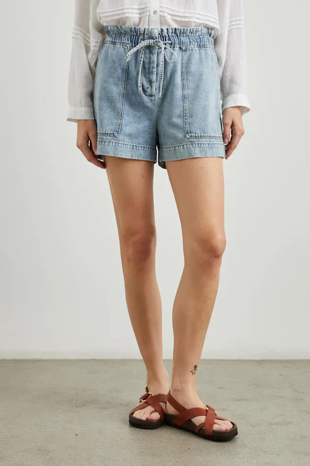 Rails Pants and Shorts Women FOSTER SHORT Faded Indigo