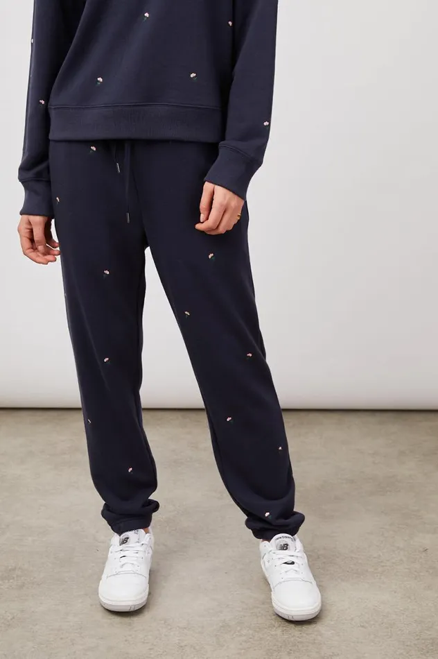 Rails Pants and Shorts Women KINGSTON SWEATPANT Navy Buds