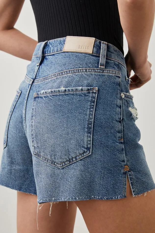 Rails Pants and Shorts Women ZUMA SHORT Vintage Sapphire Distress
