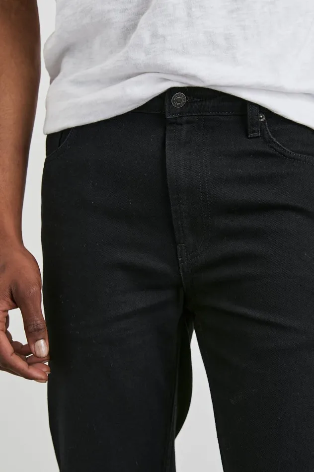 Rails Pants Men CLAYTON SLIM STRAIGHT Dark Black