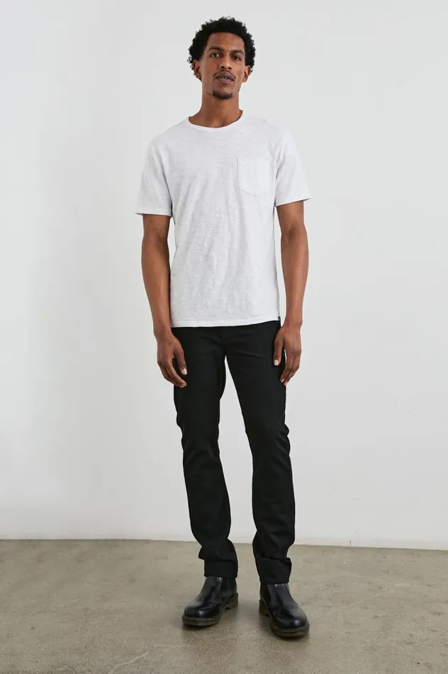 Rails Pants Men CLAYTON SLIM STRAIGHT Dark Black