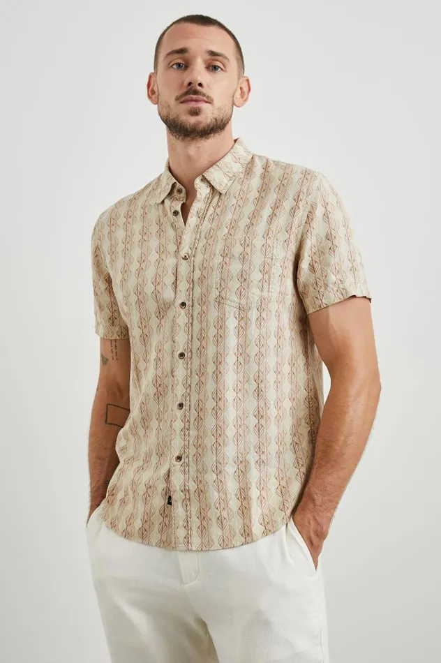 Rails Shirts Men CARSON SHIRT Cherub Spring Ochre