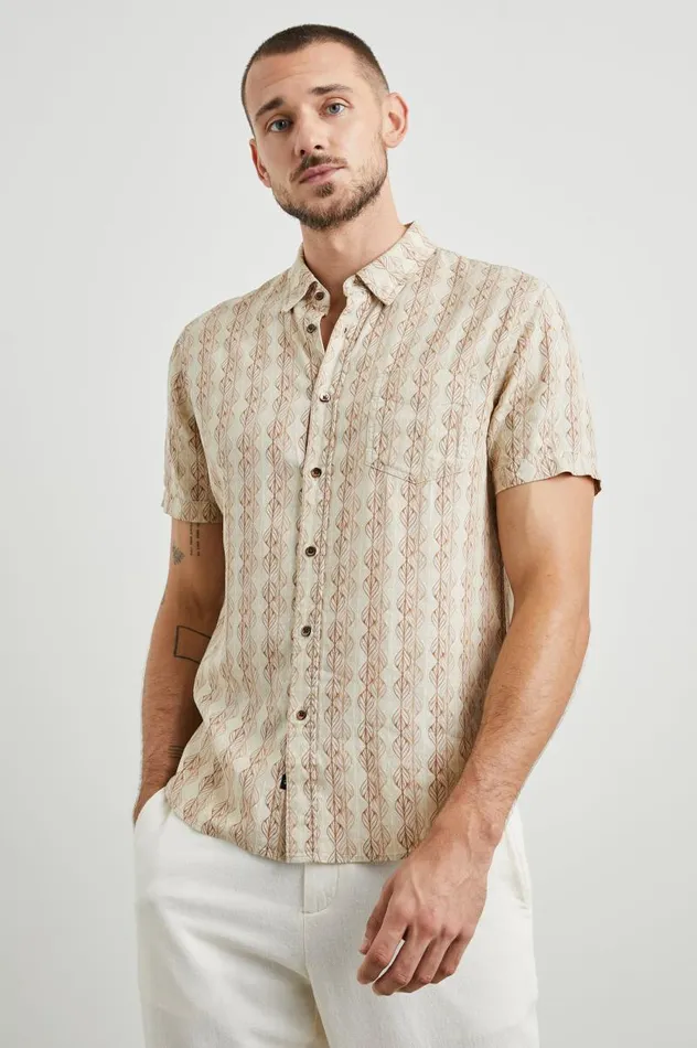 Rails Shirts Men CARSON SHIRT Cherub Spring Ochre