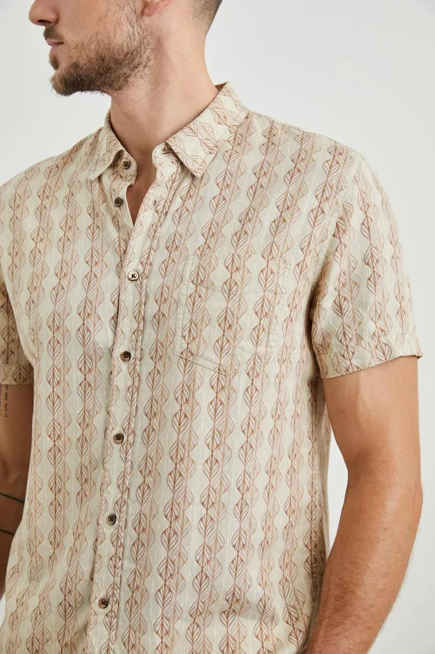 Rails Shirts Men CARSON SHIRT Cherub Spring Ochre