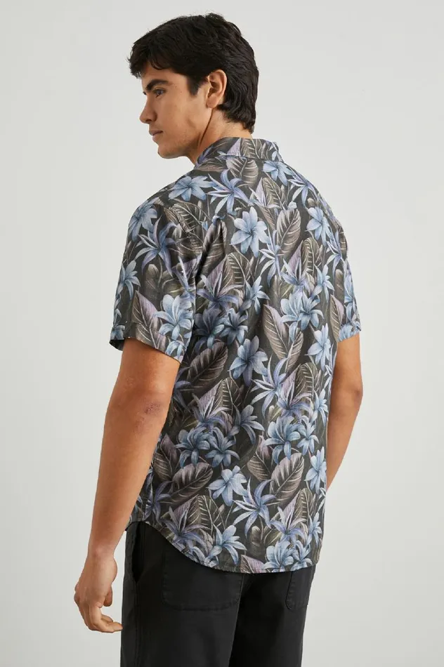 Rails Shirts Men CARSON SHIRT Jungle Garden Midnight