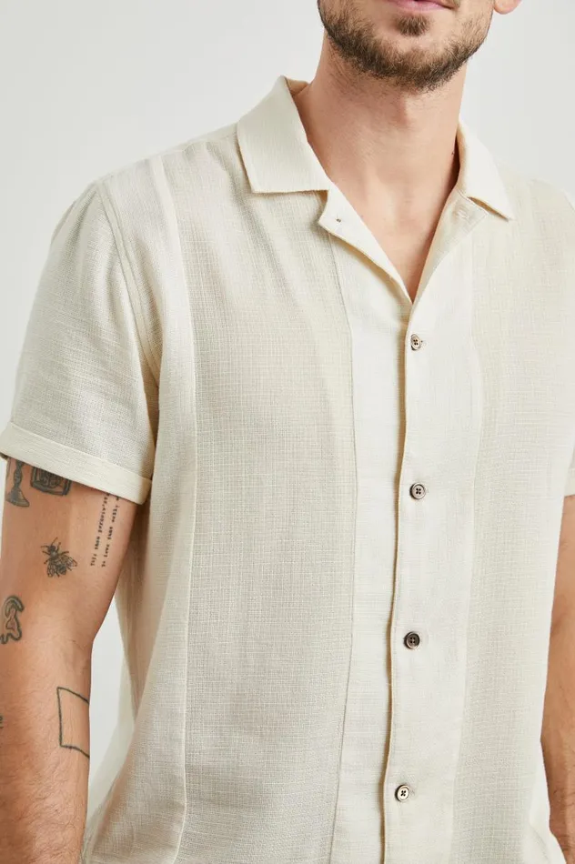 Rails Shirts Men DUKE SHIRT Parchment Wheat