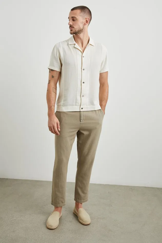 Rails Shirts Men DUKE SHIRT Parchment Wheat