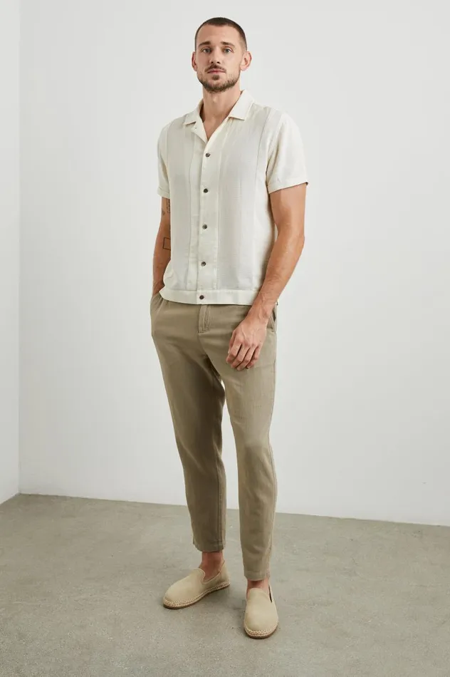 Rails Shirts Men DUKE SHIRT Parchment Wheat