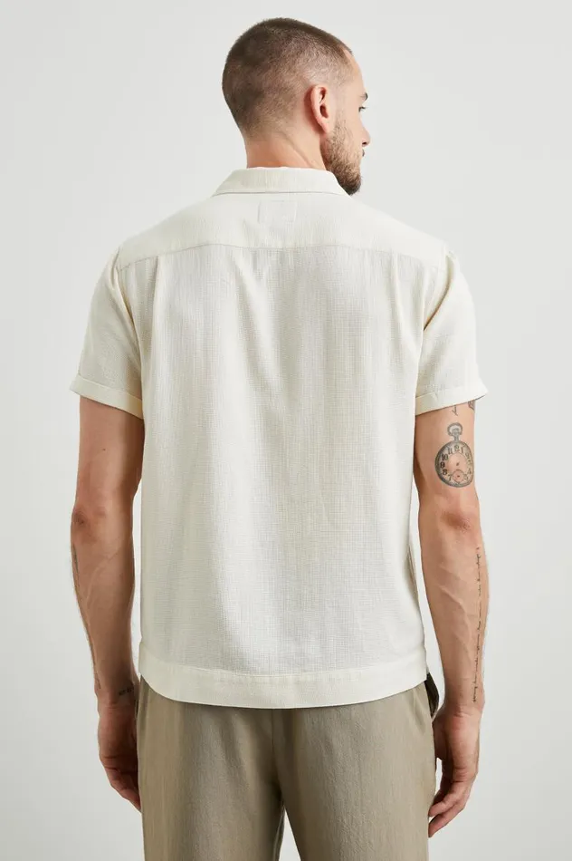 Rails Shirts Men DUKE SHIRT Parchment Wheat