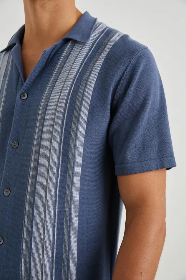 Rails Shirts Men SILAS SHIRT Marrakesh Blue Multi