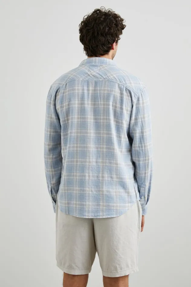 Rails Shirts Men WYATT SHIRT Rose Waterfall