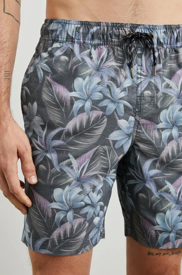 Rails Shorts and Swim Men KIAN SWIM SHORT Jungle Garden Midnight
