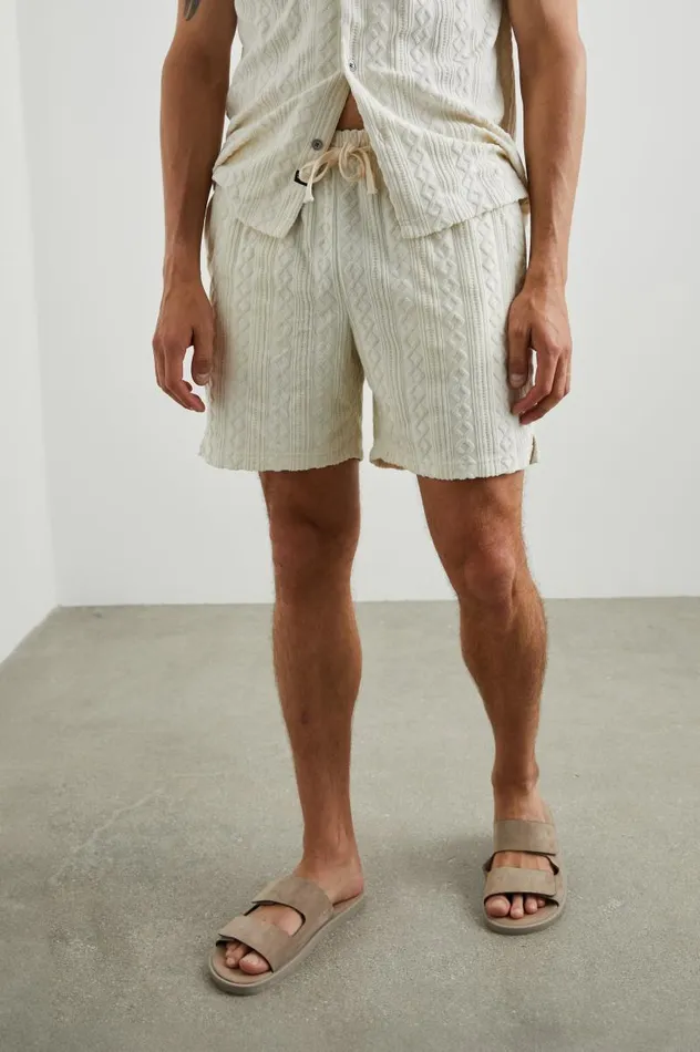 Rails Shorts and Swim Men NOVA SHORT Ecru
