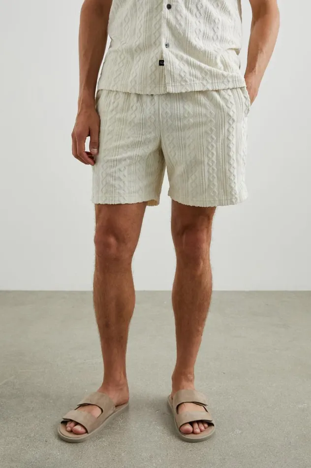 Rails Shorts and Swim Men NOVA SHORT Ecru