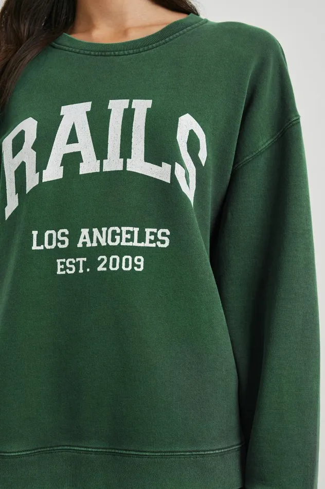 Rails Sweaters Women ANNIVERSARY SWEATSHIRT Forest