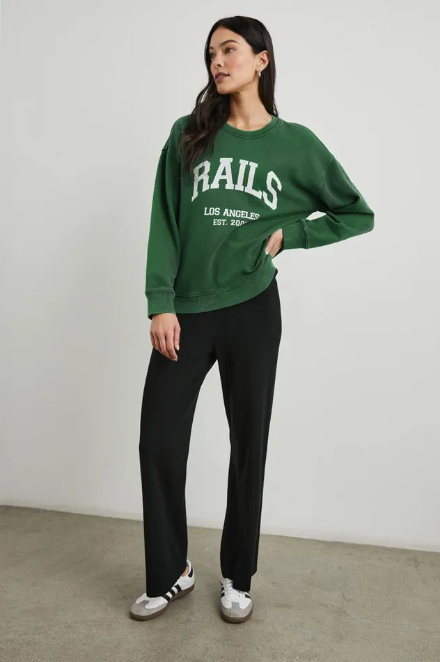Rails Sweaters Women ANNIVERSARY SWEATSHIRT Forest