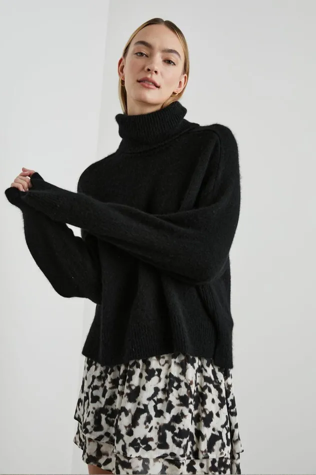 Rails Sweaters Women ESTELLE SWEATER Black