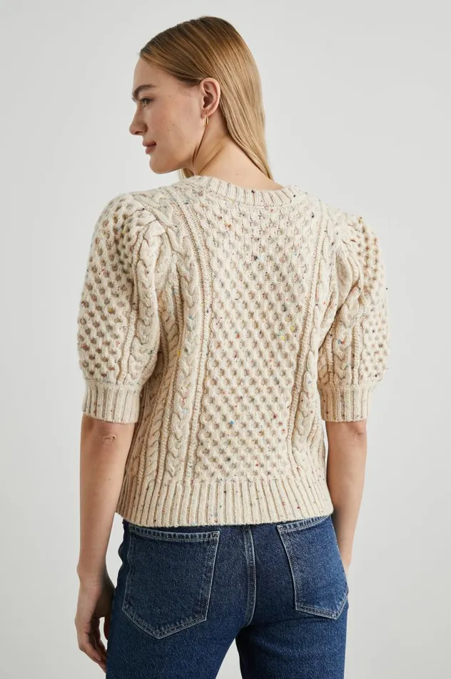 Rails Sweaters Women ISLA CARDIGAN Cream Confetti