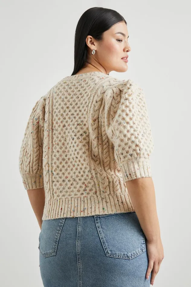 Rails Sweaters Women ISLA CARDIGAN Cream Confetti