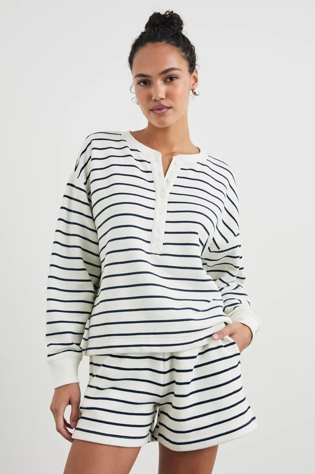 Rails Sweaters Women JOAN SWEATSHIRT Sailor Stripe Navy