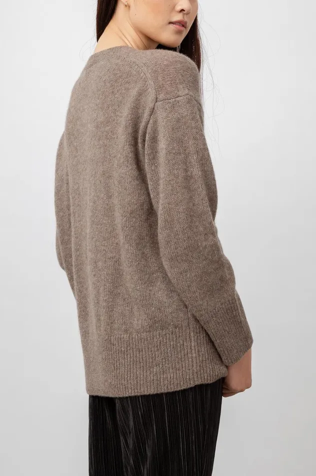 Rails Sweaters Women JUNO SWEATER Hazelnut