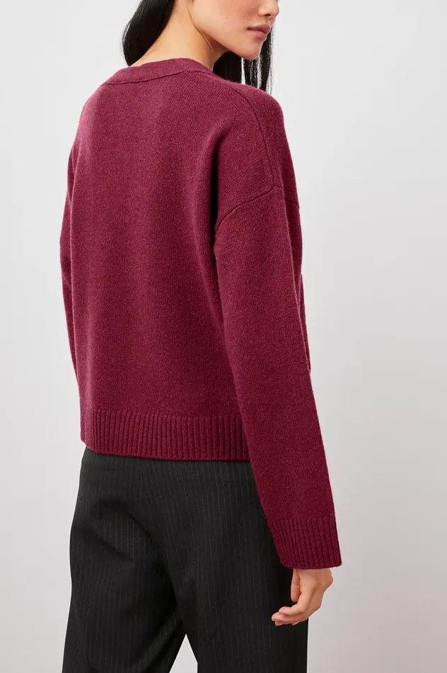 Rails Sweaters Women LINDI CARDIGAN Magenta
