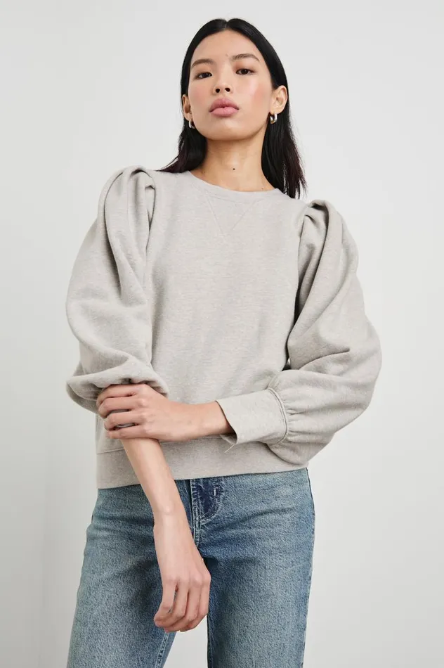 Rails Sweaters Women TIFFANY SWEATSHIRT Heather Grey