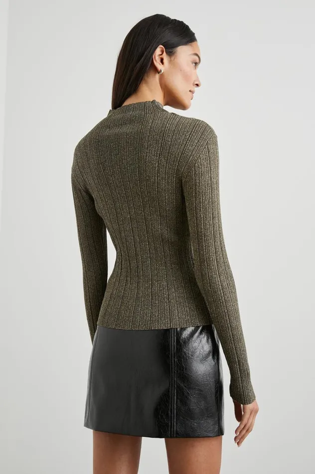 Rails Sweaters Women VIVIENNE SWEATER Gold Lurex