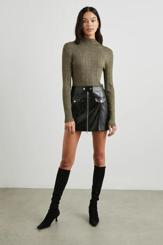 Rails Sweaters Women VIVIENNE SWEATER Gold Lurex