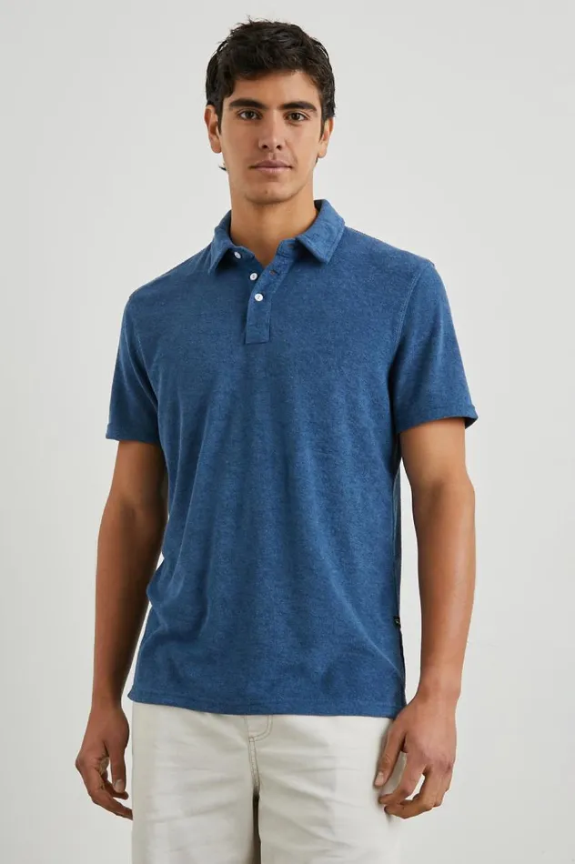 Rails TShirts and Thermals Men RHEN POLO SHIRT Ensign Blue
