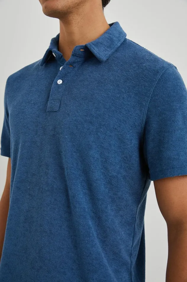 Rails TShirts and Thermals Men RHEN POLO SHIRT Ensign Blue