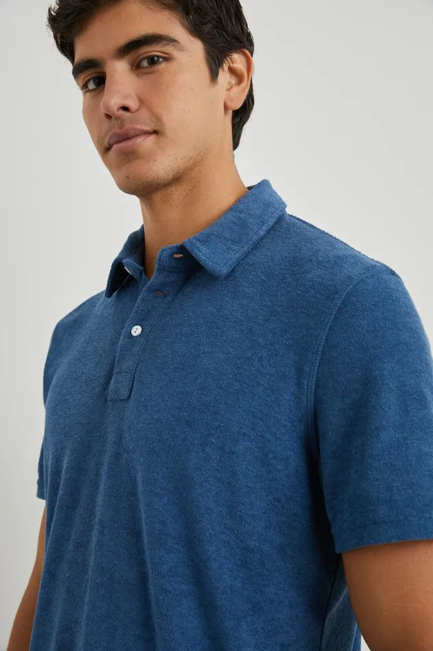 Rails TShirts and Thermals Men RHEN POLO SHIRT Ensign Blue