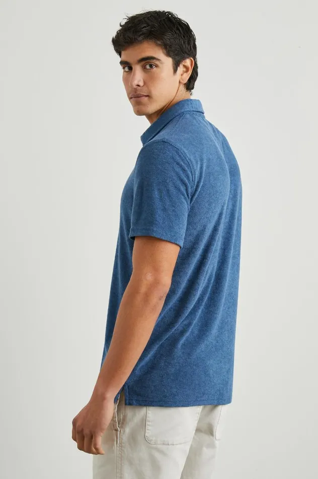 Rails TShirts and Thermals Men RHEN POLO SHIRT Ensign Blue