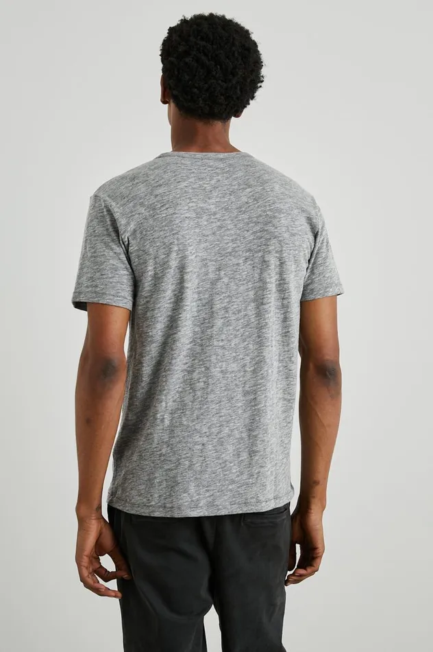 Rails TShirts and Thermals Men SKIPPER TSHIRT Heather Grey