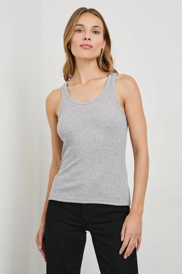Rails Tees and Tanks Women EVERYDAY TANK Heather Grey