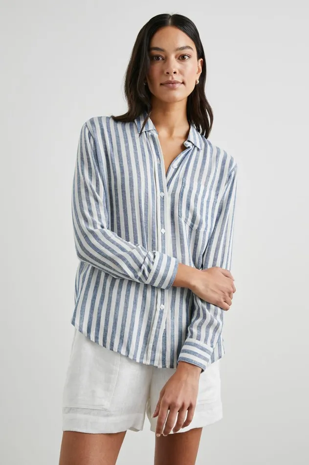 Rails Tops Women CHARLI SHIRT Echo Stripe