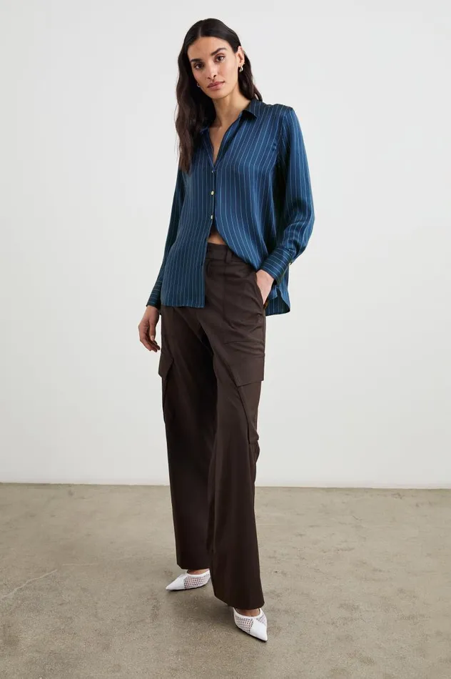 Rails Tops Women DORIAN SHIRT Arctic Stripe
