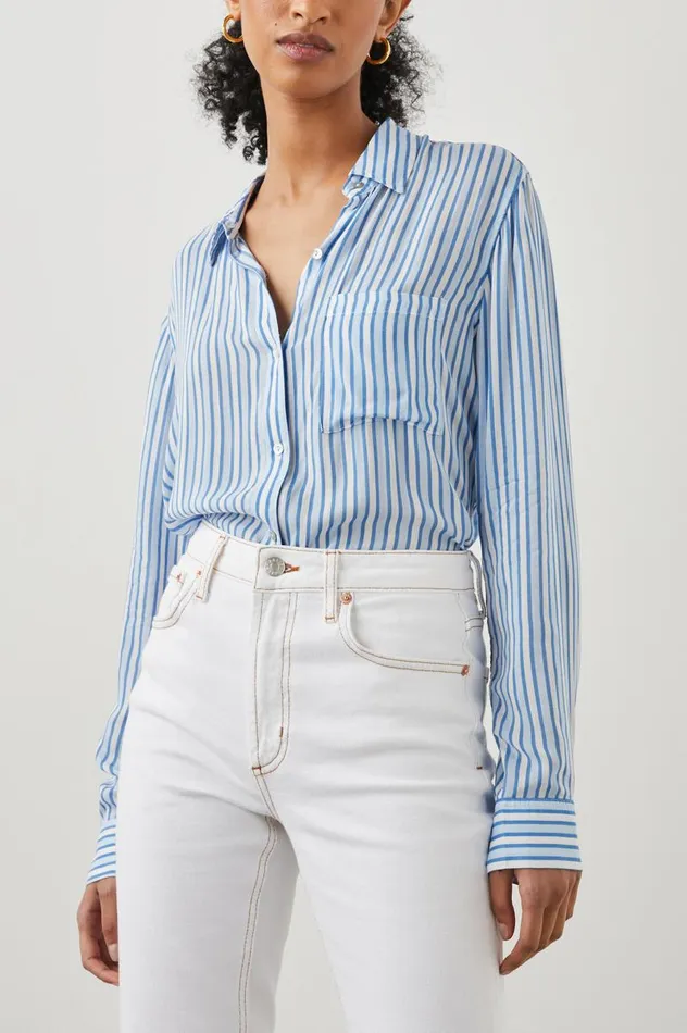 Rails Tops Women JOSEPHINE SHIRT Mar Stripe