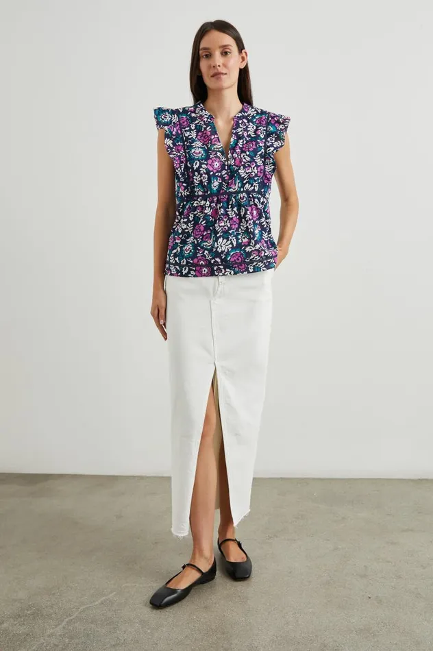 Rails Tops Women MISHA TOP Woodblock Floral