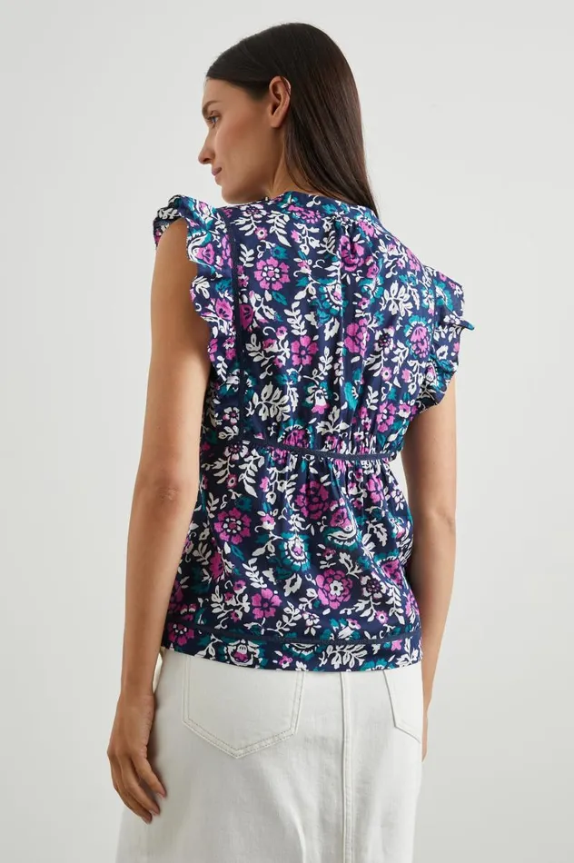 Rails Tops Women MISHA TOP Woodblock Floral