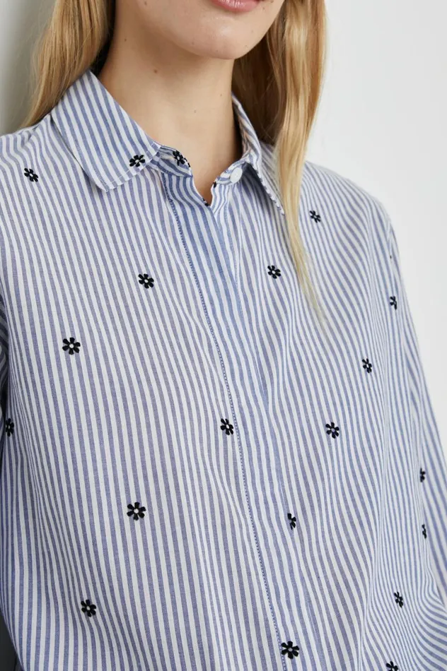 Rails Tops Women TAYLOR SHIRT Flocked Daisies