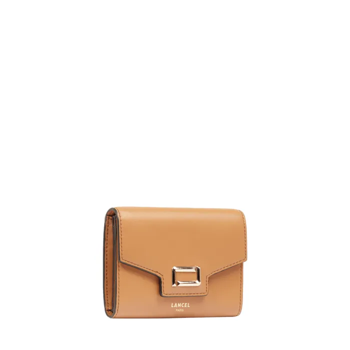 Rectangular Flap Compact Wallet Camel Women Lancel Purse Rectangular Flap Compact Wallet Camel Women Lancel Purse
