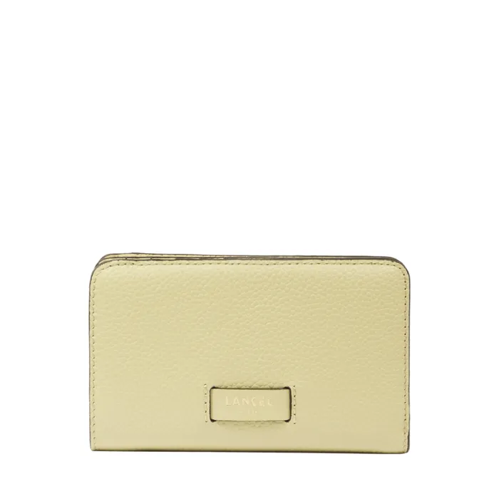 Rectangular Zip Compact Wallet Anise Women Lancel Purse
