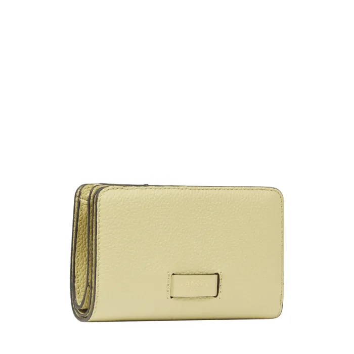 Rectangular Zip Compact Wallet Anise Women Lancel Purse Rectangular Zip Compact Wallet Anise Women Lancel Purse