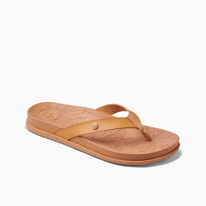 Reef Flip Flops Women Cushion Porto Cruz Natural Reef Flip Flops Women Cushion Porto Cruz Natural