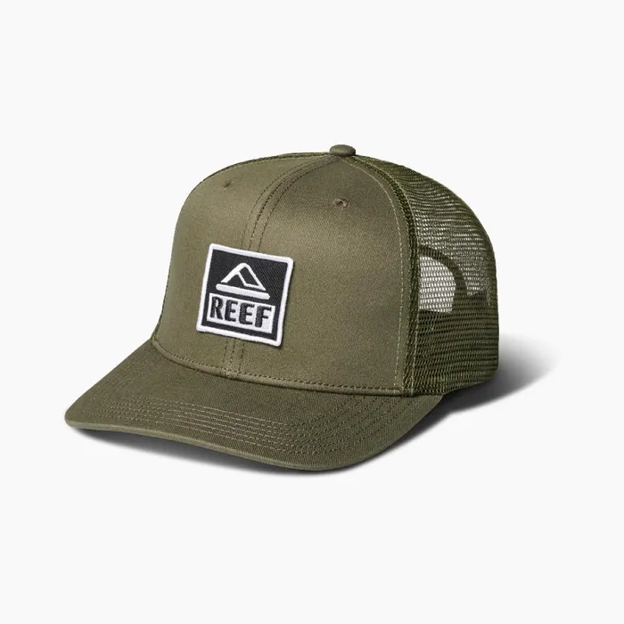 Reef Hats and Beanies Men Townsend Snapback Trucker Hat Olive Night