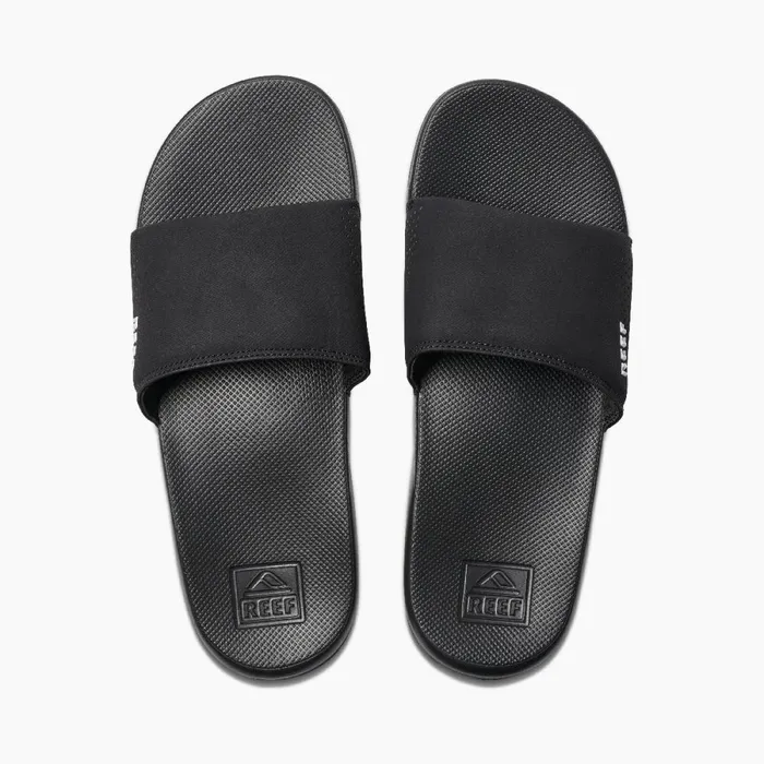 Reef Sandals Men One Slide Black Reef Sandals Men One Slide Black